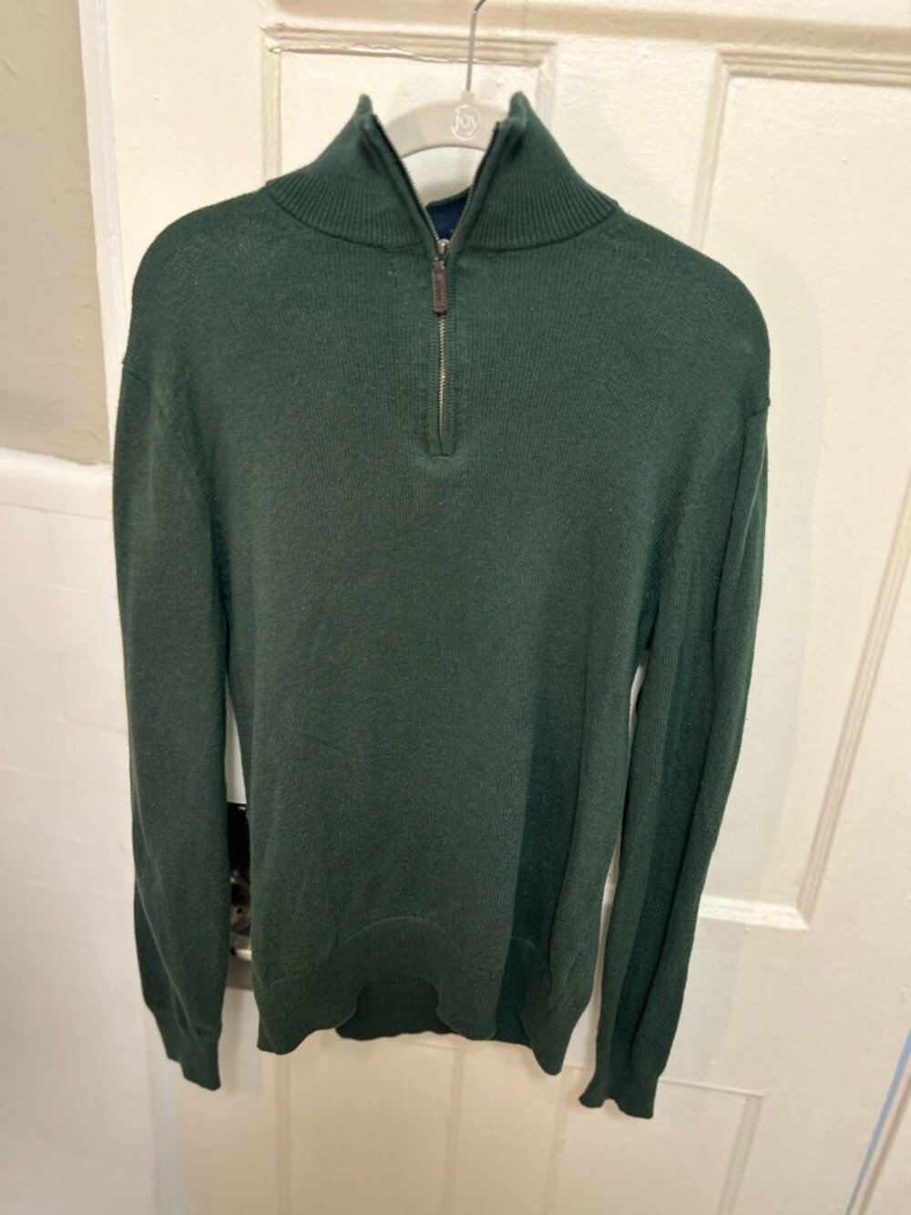Dark Green J. Crew Quarter Zip